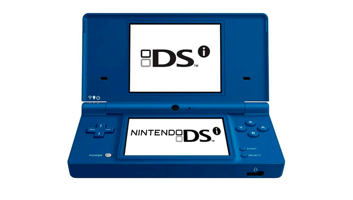 ニッテンドDS Консоль Nintendo DS i Модифицированная 1GB Matte Blue + 10