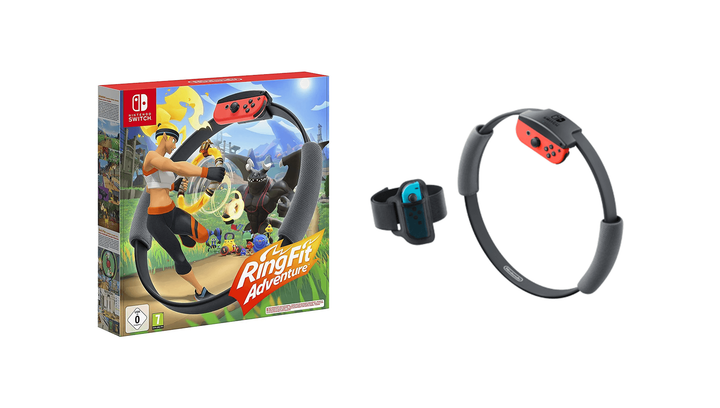 Игра Nintendo Switch Ring Fit Adventure Английская Версия Б/У - Фото 2 Игра Nintendo Switch Ring Fit Adventure Английская Версия Б/У - изображение 2