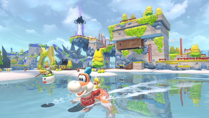 Гра Nintendo Switch Super Mario 3D World + Bowser's Fury Російські Субтитри - зображення 4