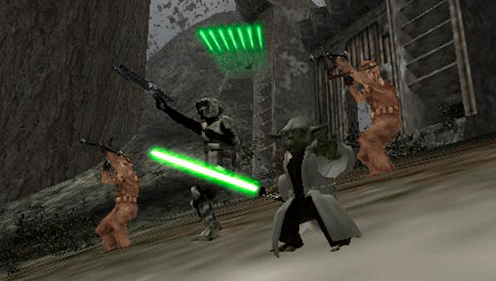Игра Sony PlayStation Portable Star Wars Battlefront 2 Английская Версия + Коробка Б/У - изображение 6