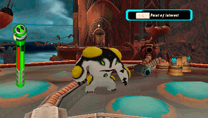 Игра Sony PlayStation Portable Ben 10 Alien Force: Vilgax Attacks Английская Версия + Коробка Б/У - изображение 4
