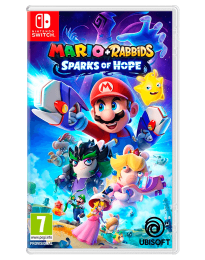 Гра Nintendo Switch Mario + Rabbids: Sparks of Hope Російські Субтитри - Фото 1 Гра Nintendo Switch Mario + Rabbids: Sparks of Hope Російські Субтитри - зображення 1