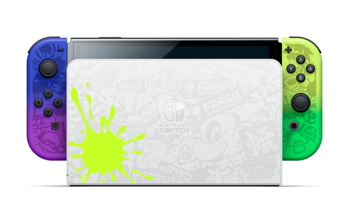 Консоль Nintendo Switch OLED Model HEG-001 Splatoon 3 Edition 64GB
