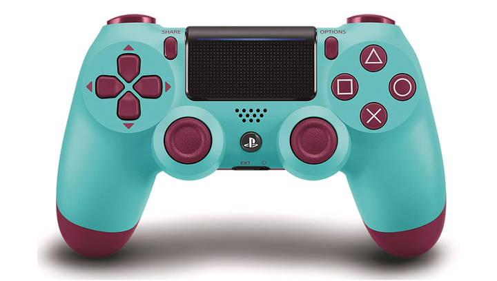 Геймпад Беспроводной Sony PlayStation 4 DualShock 4 Version 2 Berry Blue Б/У - изображение 2