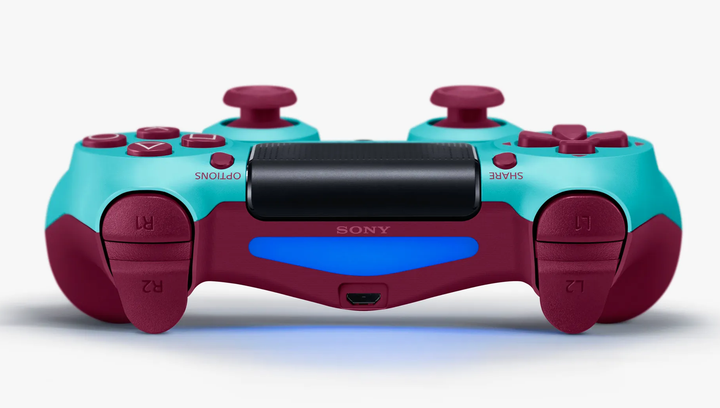 Геймпад Беспроводной Sony PlayStation 4 DualShock 4 Version 2 Berry Blue Б/У - изображение 5