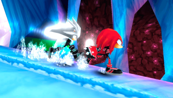 Игра Sony PlayStation Portable Sonic Rivals Английская Версия + Коробка Б/У - изображение 2