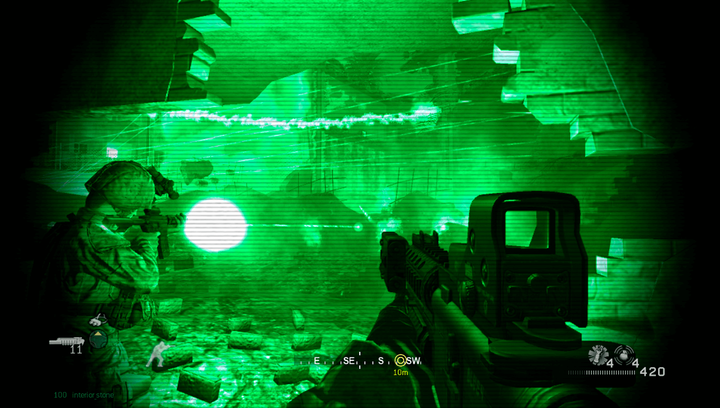 Игра Microsoft Xbox 360 Call of Duty 4 Modern Warfare Английская Версия Б/У - изображение 3