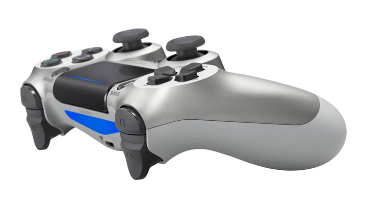 Геймпад Бездротовий Sony PlayStation 4 DualShock 4 Version 2 Silver Б/У - зображення 3