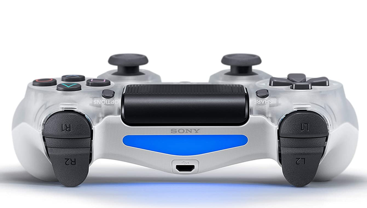 Геймпад Беспроводной Sony PlayStation 4 DualShock 4 Version 2 Crystal Б/У - изображение 4