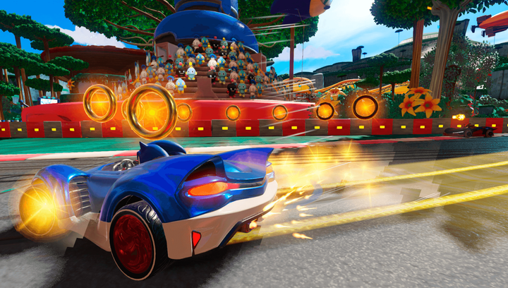 Гра Sony PlayStation 4 Team Sonic Racing Російські Субтитри Б/У - Фото 4 Гра Sony PlayStation 4 Team Sonic Racing Російські Субтитри Б/У - зображення 4