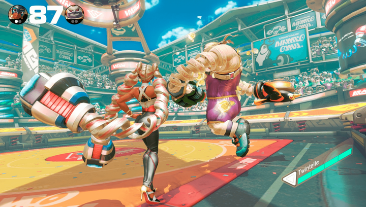 Игра Nintendo Switch Arms Русские Субтитры Б/У - Фото 4 Игра Nintendo Switch Arms Русские Субтитры Б/У - изображение 4