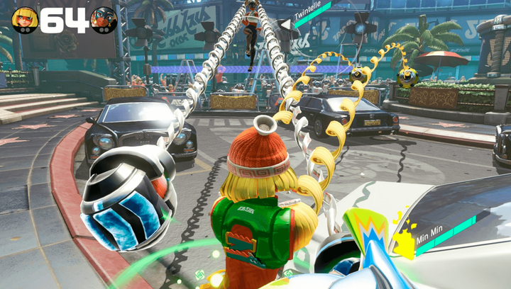 Игра Nintendo Switch Arms Русские Субтитры Б/У - Фото 6 Игра Nintendo Switch Arms Русские Субтитры Б/У - изображение 6