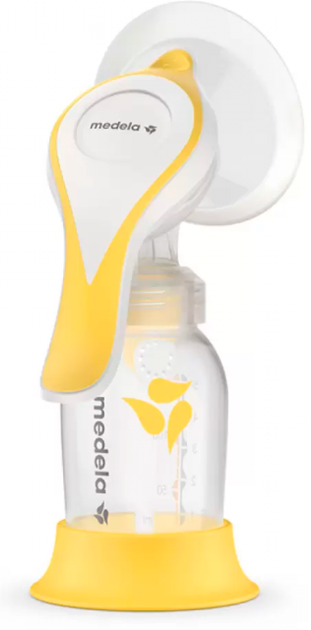 Механический молокоотсос Medela Harmony Manual 2-Phase Breast pump (101041151) (7612367073448) - изображение 2