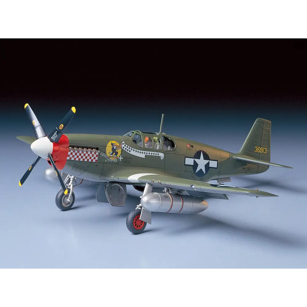 Модель літака для складання Tamiya North American P- 51B Mustang (MT-61042) (4950344996339) - зображення 1