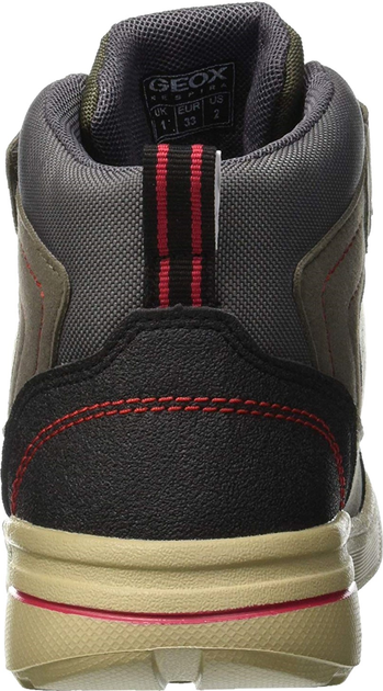 Jesienne trzewiki chłopięce Geox J Sveggen Boy B Abx J847UB/054AU/CA37M 28 Khaki (8058279520974) - obraz 4