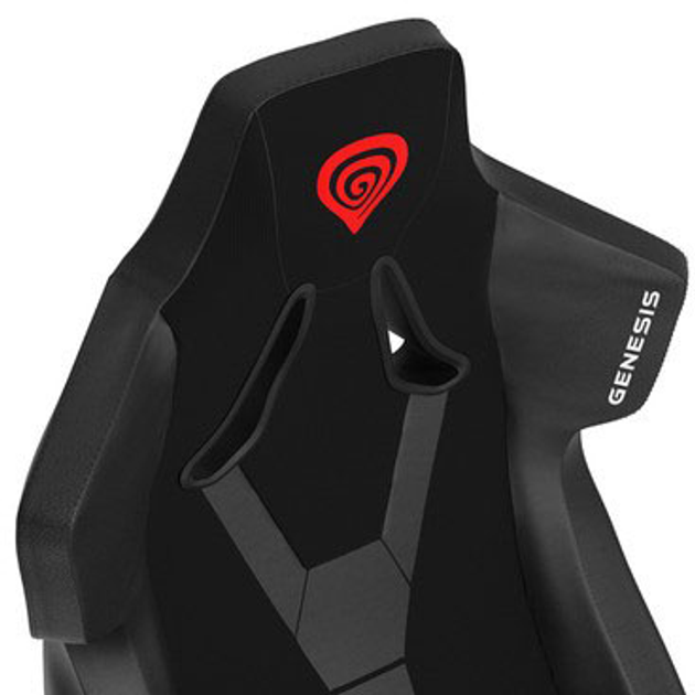 Fotel Gamingowy Natec Genesis Nitro 650 Onyx Black (NFG-1848) - obraz 10