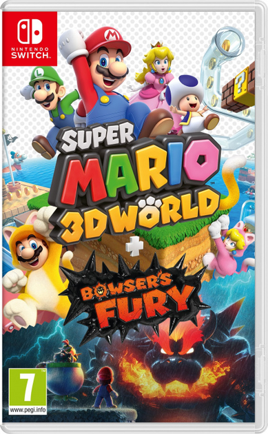 Гра Nintendo Switch Super Mario 3D World + Bowser's Fury (Картридж) (45496426941) - зображення 1