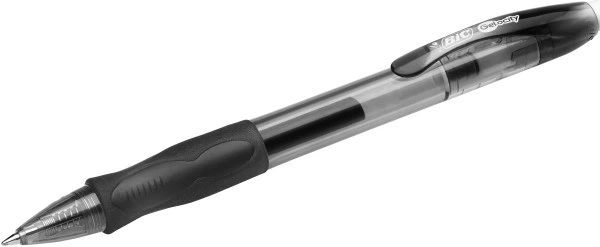 Zestaw długopisów żelowych BIC Gelocity Original 12 szt Czarnych (3086126600659) - obraz 6