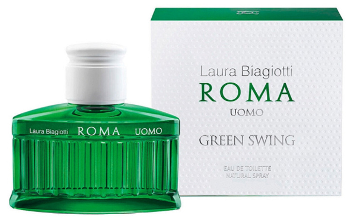 Woda toaletowa Laura Biagiotti Roma Uomo Green Swing 40 ml (8058045430780) - obraz 1