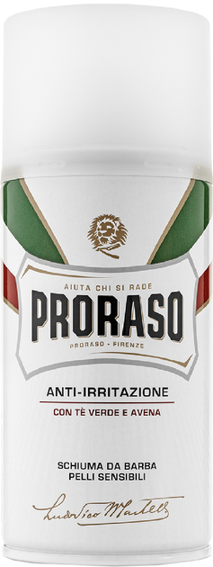 Piana do golenia Proraso dla wrażliwej skóry 300 ml (8004395001941) - obraz 1