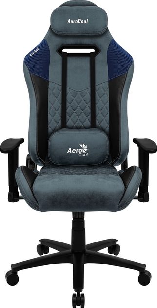 Ігрове крісло Aerocool AC-280 DUKE AEROAC-280DUKE-BK/BL Синє - зображення 1