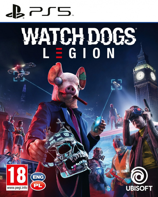 Гра PS5 Watch Dogs Legion (Blu-ray) (3307216174806) - зображення 1