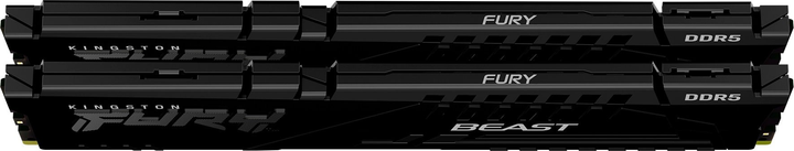 Оперативна пам'ять Kingston Fury DDR5-5600 32768MB PC5-44800 (Kit of 2 x16384) Beast Black (KF556C40BBK2-32) - зображення 3