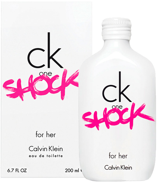 Woda toaletowa damska Calvin Klein One Shock For Her 200 ml (3607342401860) - obraz 1