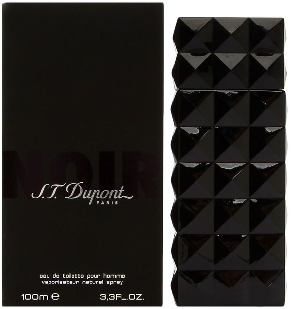 Woda toaletowa męska S.T. Dupont Noir Pour Homme 100 ml (3386461038323) - obraz 1