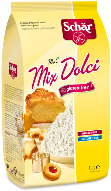 Mieszanka mączna bezglutenowa Dr. Schar Mix C 1 kg (8008698004852) - obraz 1