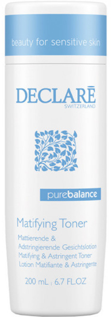 Oczyszczający balsam matujący Declare Pure Balance 200 ml (9007867005309) - obraz 1