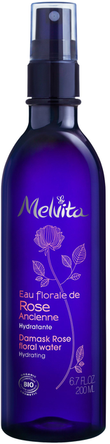 Kwiatowy wodny spray do twarzy Melvita Rose 200 ml (3284410025854) - obraz 1