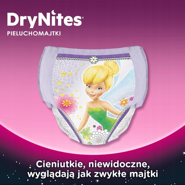 Підгузки-трусики Huggies DryNites для дівчаток 4-7 років 10 шт. (5029053527581) - зображення 4