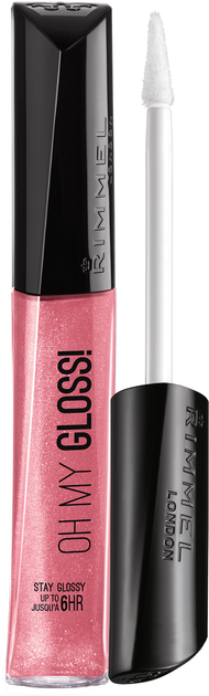 Błyszczyk do ust Rimmel Oh My Gloss 6,5 ml 160 - Stay My Rose (3614220077673) - obraz 1