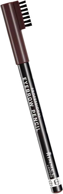 Олівець для брів Rimmel Eyebrow Pencil 1.4 г 01 - Dark Brown (5012874026708) - зображення 1