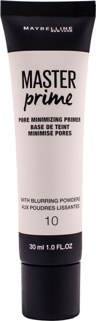 Baza pod makijaż Maybelline New York Master Prime No. 10 30 ml (3600531400606) - obraz 1