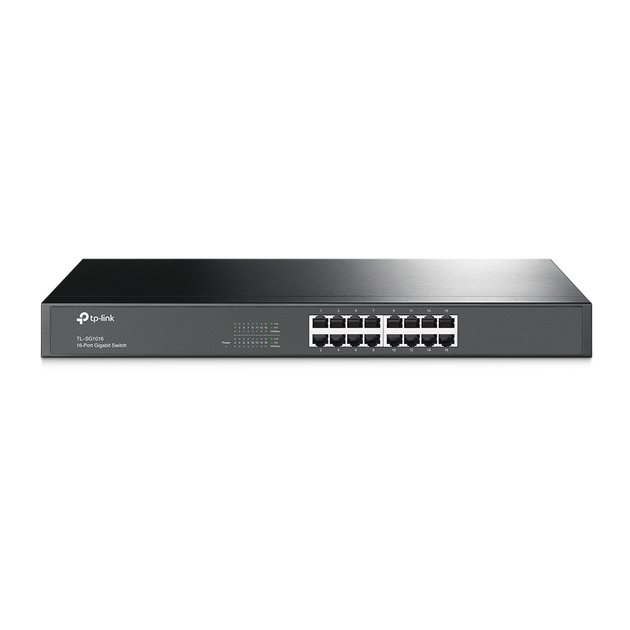 Коммутатор TP-Link TL-SG1016 гигабитный 16хRJ-45 - изображение 2