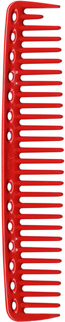 Гребінець для стриження Y.S.Park Professional 452 Big Hearted Combs Red (4981104350337) - зображення 1