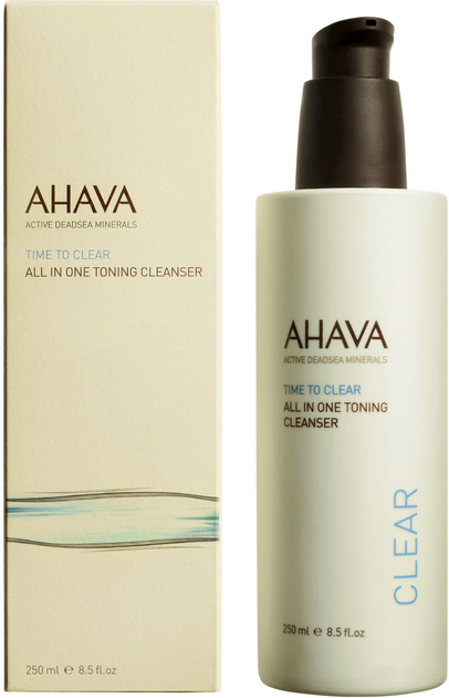 Żel oczyszczający AHAVA Time to Clear pielęgnacja do każdego rodzaju skóry 250 ml (697045150175) - obraz 1