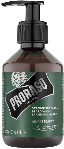 Szampon do brody Proraso Refreshing 200 ml (8004395007530) - obraz 1
