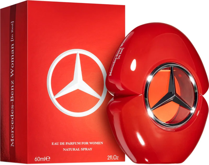 Woda perfumowana damska Mercedes-Benz Woman In Red 60 ml (3595471071132) - obraz 1