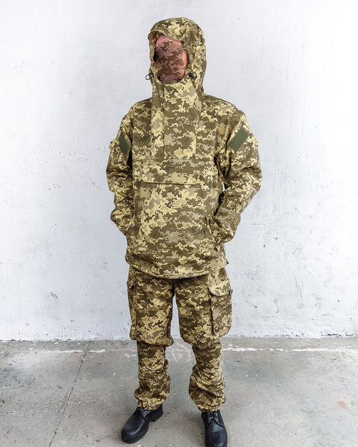 Костюм "Горка штурмовая" военная форма хлопок 100% камуфляж пиксель ВСУ МM14 52-54, зріст 3/4 - изображение 1
