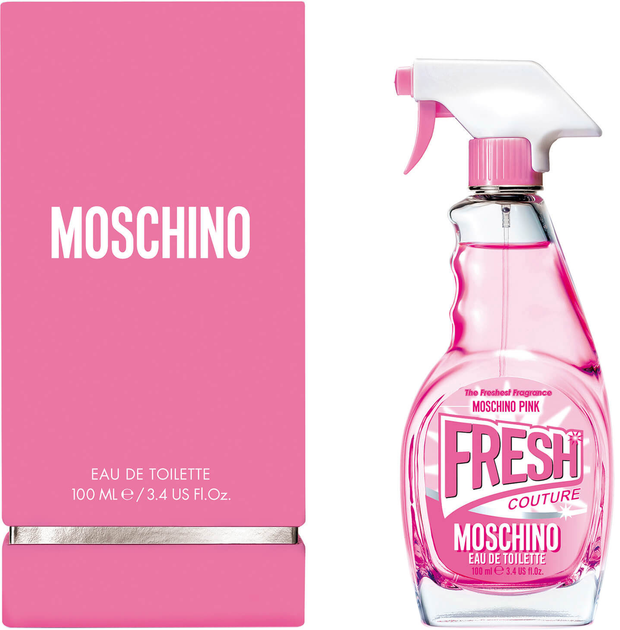 Woda toaletowa damska Moschino Fresh Pink Couture 100 ml (8011003838066) - obraz 1