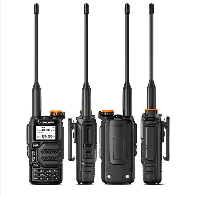 【らん】 Рація Quansheng UV-K5 Чорна (1012-574-00) – фото, відгуки
