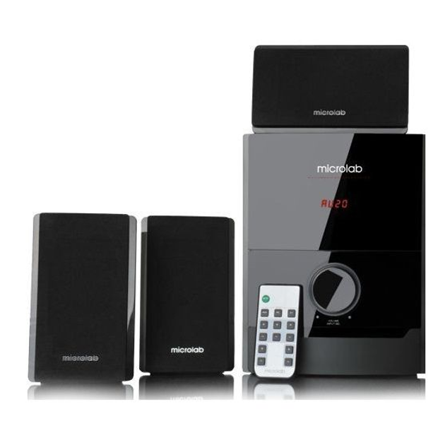 Колонки MICROLAB 2.1 M-500U black – фото, отзывы, характеристики в ...