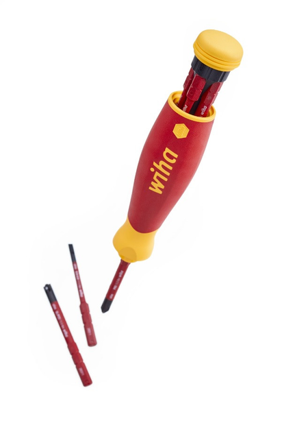 Викрутка магнітна з магазином для біт PocketMax®Electric Wiha 45296 - зображення 2