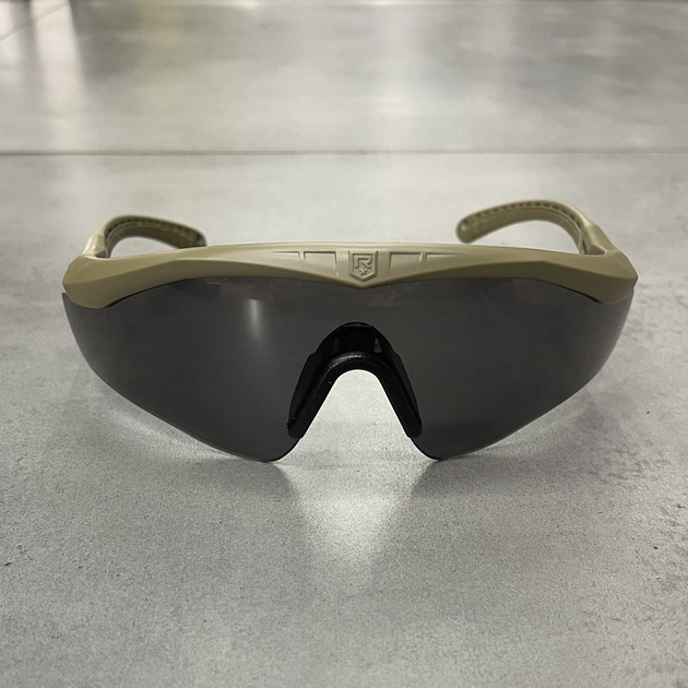 Окуляри захисні балістичні Revision Sawfly Max Tan 499, окуляри тактичні сертифіковані - зображення 2