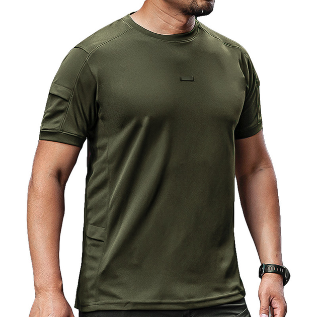 Тактическая футболка с коротким рукавом S.archon S299 CMAX Green XL - изображение 1