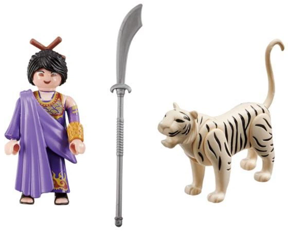Ігровий набір фігурок Playmobil Fighter with Tiger Special Plus (70382) (4008789703828) - зображення 3