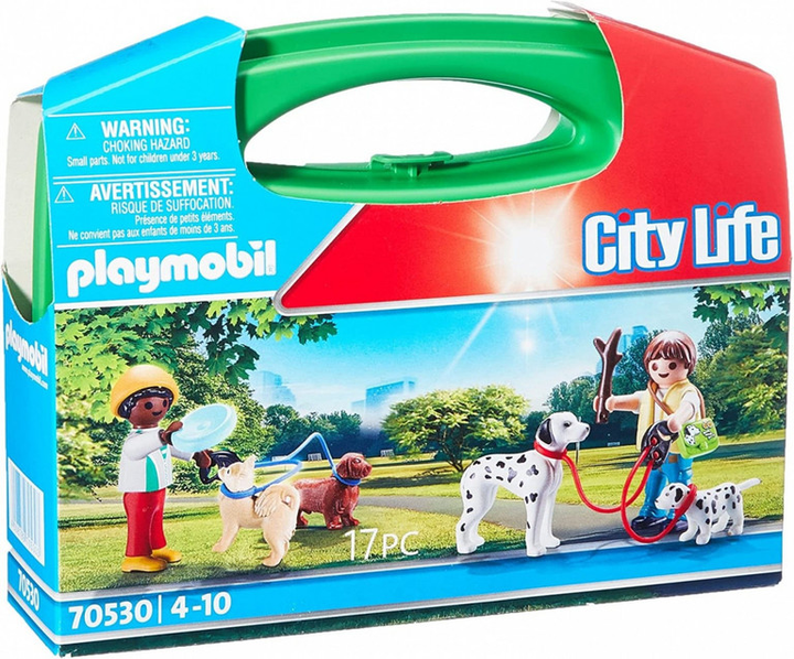 Ігровий набір фігурок Playmobil Прогулянка з собаками (4008789705303) - зображення 1